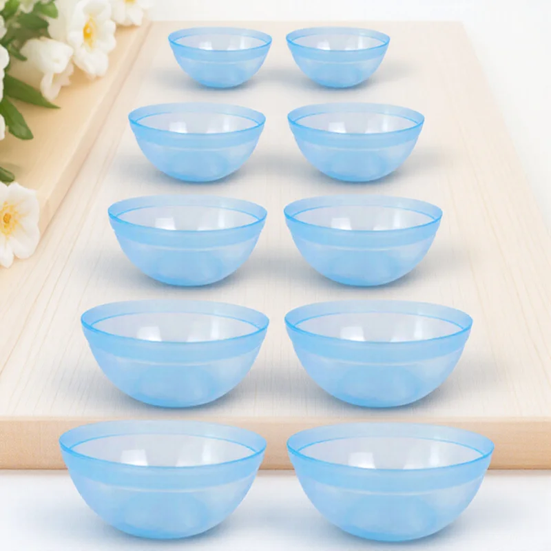 

10pcs Mask Bowl Set Plastic Skin Care Tools Beauty Moisturizing Bowl Mixing Easy Clean Stable Strong Suitable Home