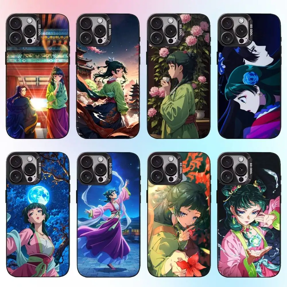 

The Apothecary Diaries Phone Case For iPhone17,16,15,14,13,12,11 Plus,Pro Max Black Candy Matte Shockproof Cover