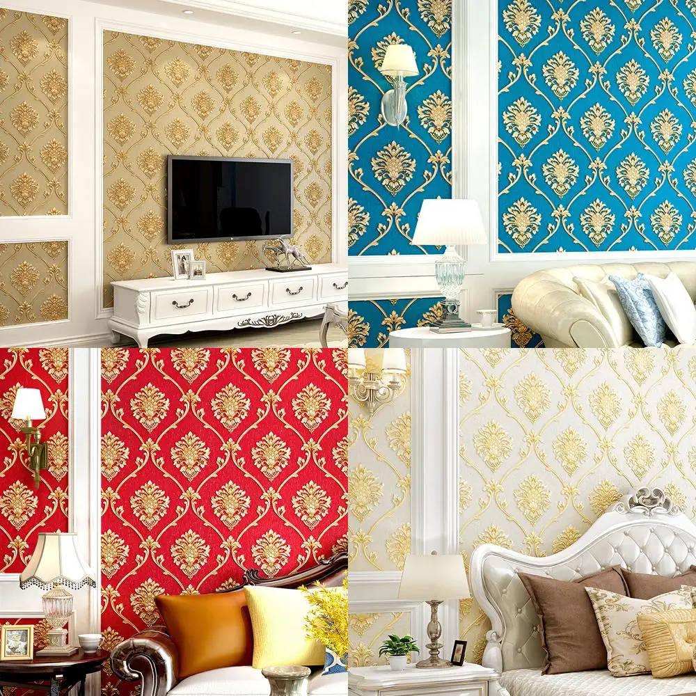 ورق جدران لديكور المطاعم الصغيرة وغرفة الطعام في الفندق وخلفية جدار صالون التجميل ومركز العافية #1