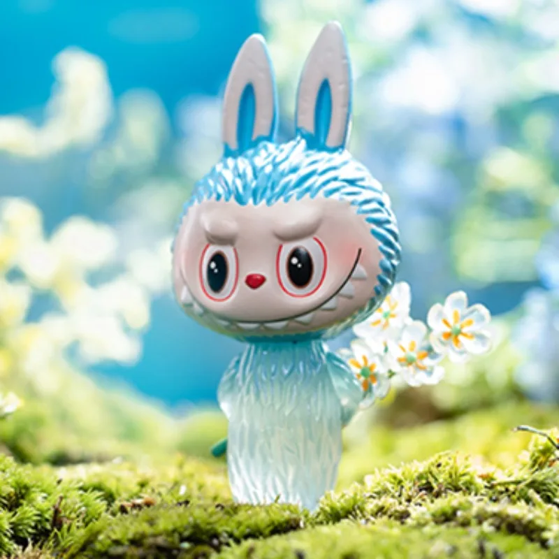 

Popmart LABUBU Цветочная фея серии слепая коробка пузырьковая фигурка милые фигурки оригинальная коллекция удивленные игрушки подарки