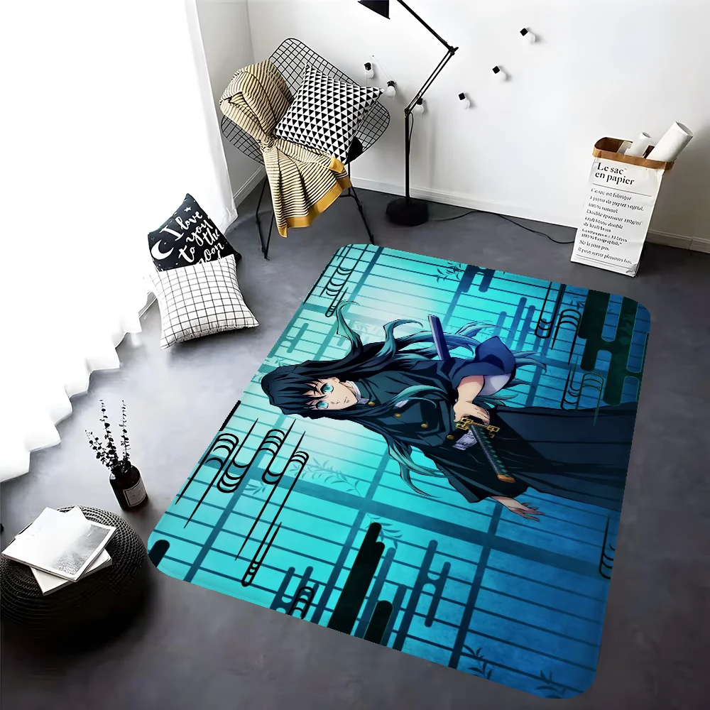 Muichiro Tokito Floor Mat Nordic Style Home Doormat Bathroom-Toilet Mats Bedroom Hotel Decor Mat