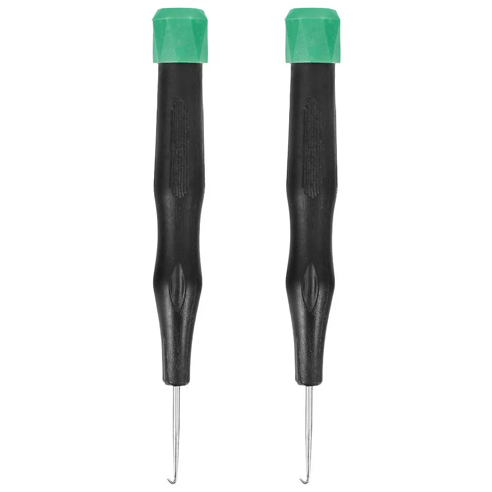 

2Pcs Stringing Wire Pulling Tool for Racket Maintenance Strong Plastic Handle with Metal Hook Long-Lasting Performance