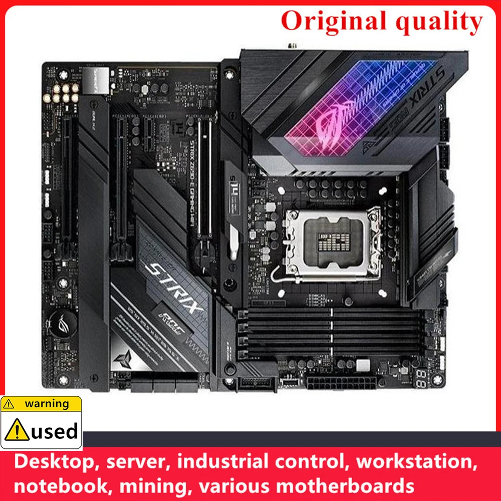 

For ROG STRIX Z690-E GAMING WIFI Motherboards LGA 1700 DDR5 128GB ATX For Intel Z690 Desktop Mainboard M.2 NVME SATA III USB3.0