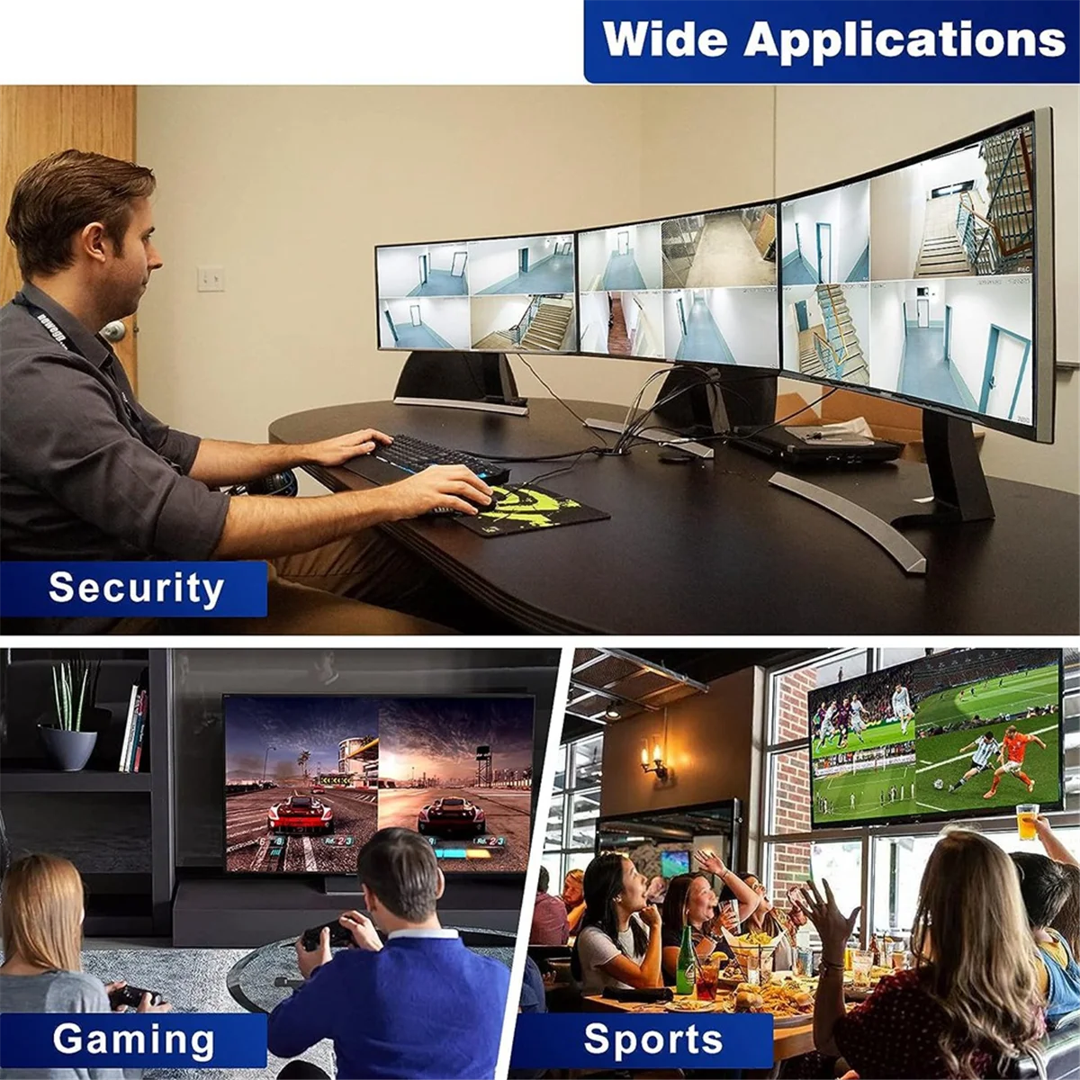 

【Price-Drop】{четырехканальный мульти-переглядыватель 4K HDMI, 4 в 1, выход 1080P, бесшовный переключатель для просмотра экрана для камеры PS4, ПК, ТВ-монитора