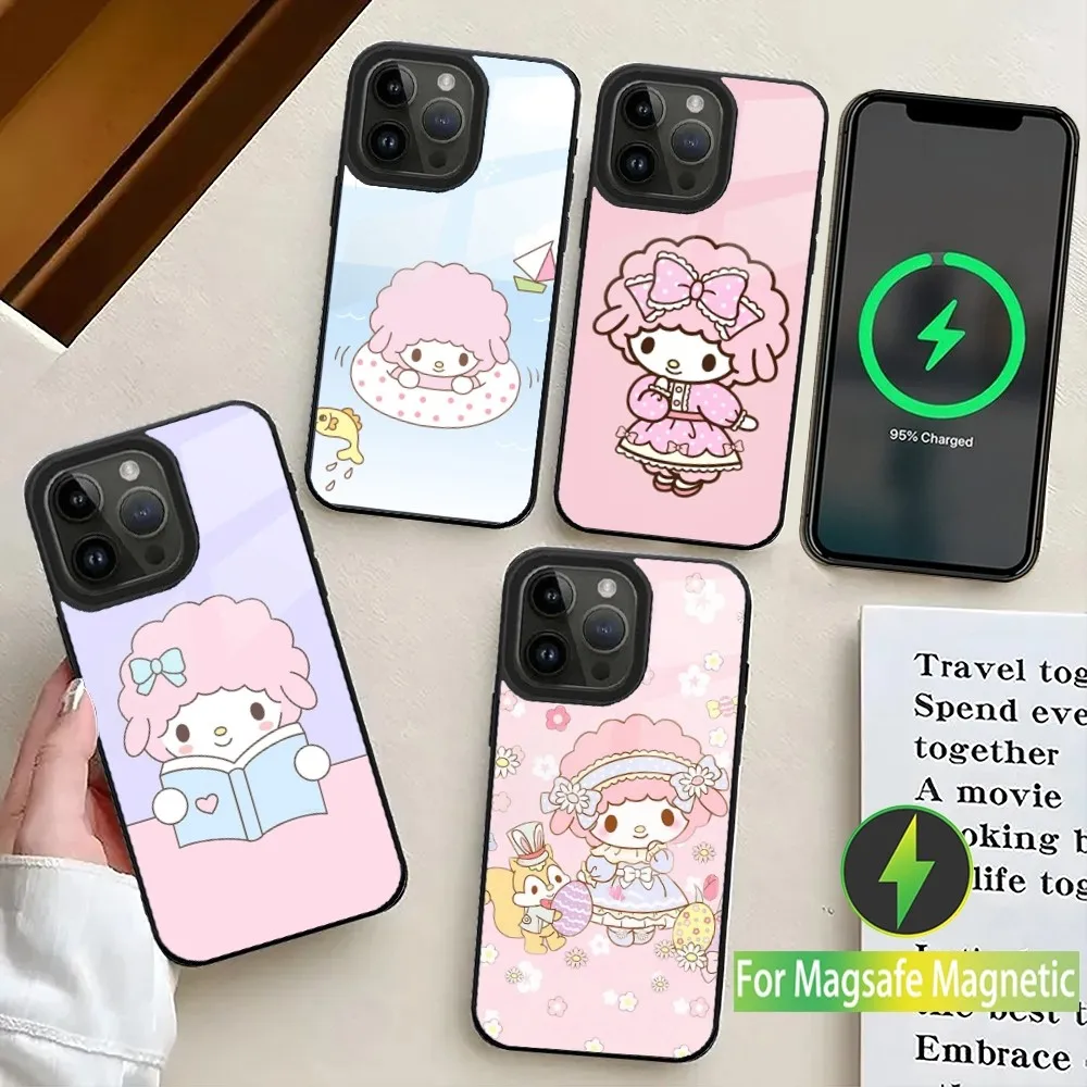 Cute My S-Sweet P-Piano Phone Case For iPhone 16,15,14,13,12,11,Plus,Pro,Max Mini Magsafe Magnetic Wireless Charging