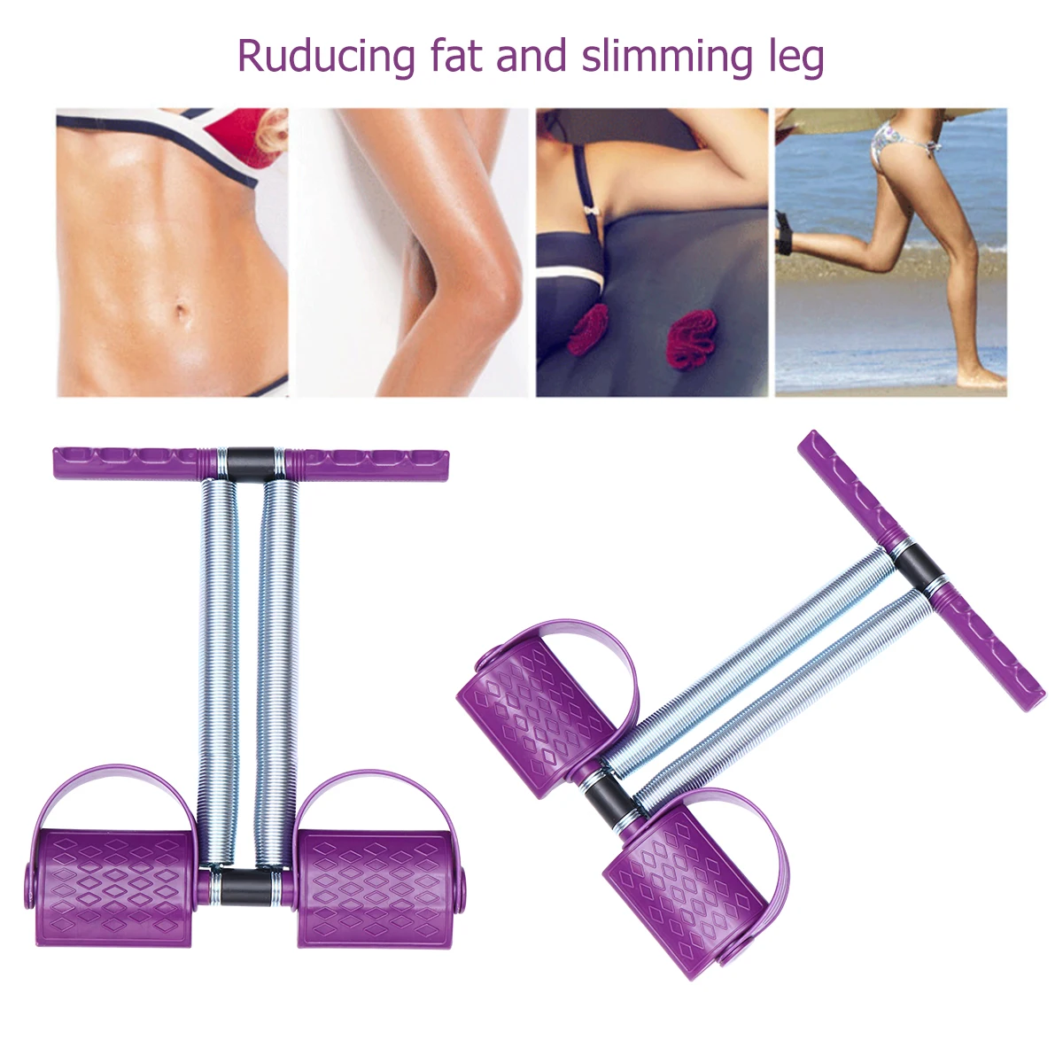 

Pedal Fitness Stretch Board Pull Rope Women Home Gym Equipment Portable Resistance Band Leg Pull Pedal Body Shaping