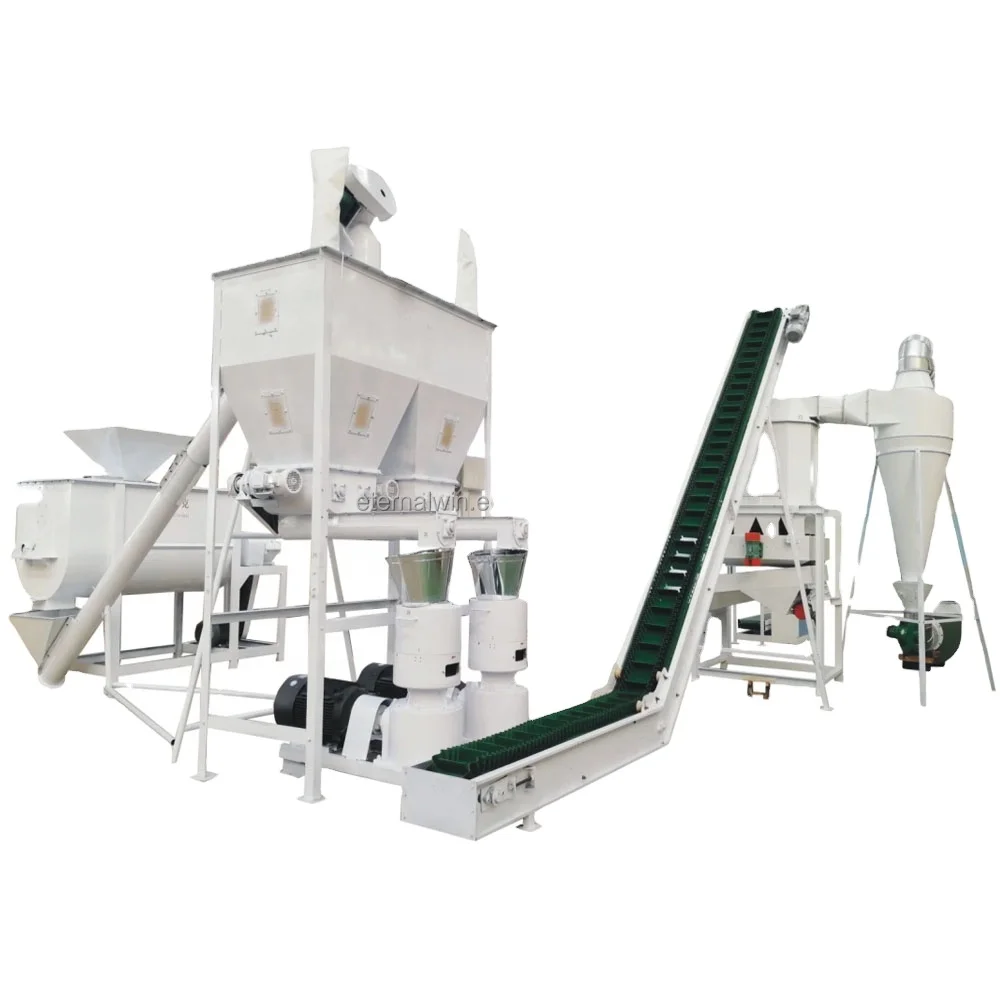 Animals Feed Pellet Maker Poultry Fish Feeds Pellet Making Machine Livestock Feed Processing Machinery