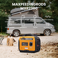 MAXPEEDINGRODS 2300W Portable Generator for Sensitive Devices with Digital Meter