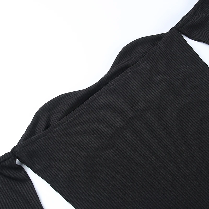 New Women\'s Clothing Temperament Long Skirt Fashionable Sexy Slim Fit Strapless Long Sleeved Dress For Women