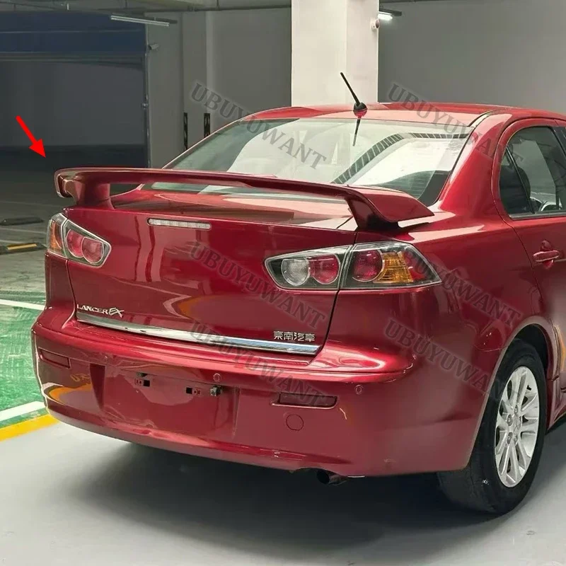 For LANCER EX Auto High Quality ABS Rear Lip Spoiler Trunk Boot Wing 1Pcs Car Styling For Mitsubishi LANCER Spoiler 2010-2016 view 3