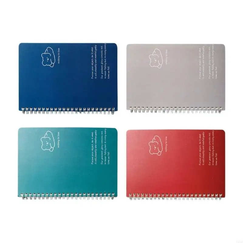 T5EA 4 PCS A 5 B5 Notebook Journal Notebook Business Notepads Cartoon Notebook Perjalanan Notebook Notebook Notepads