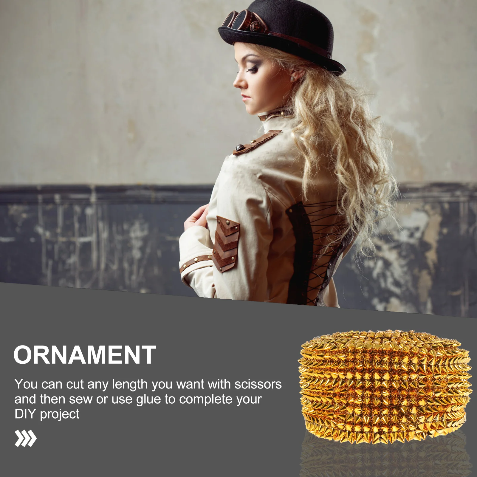 حفر خط بلاستيكي مدبب صف مقلد برشام ديكور DIY ملحق عالي الجودة متين وآمن هدية عيد الميلاد وأعياد الميلاد والعام الجديد