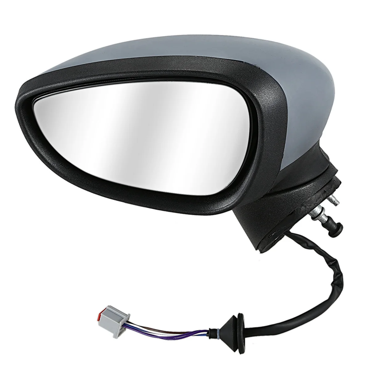 

Зеркало боковой двери автомобиля в сборе для Ford Fiesta Mk7 Mk8 2008-2013, зеркало заднего вида на внешней двери с указателем поворота слева