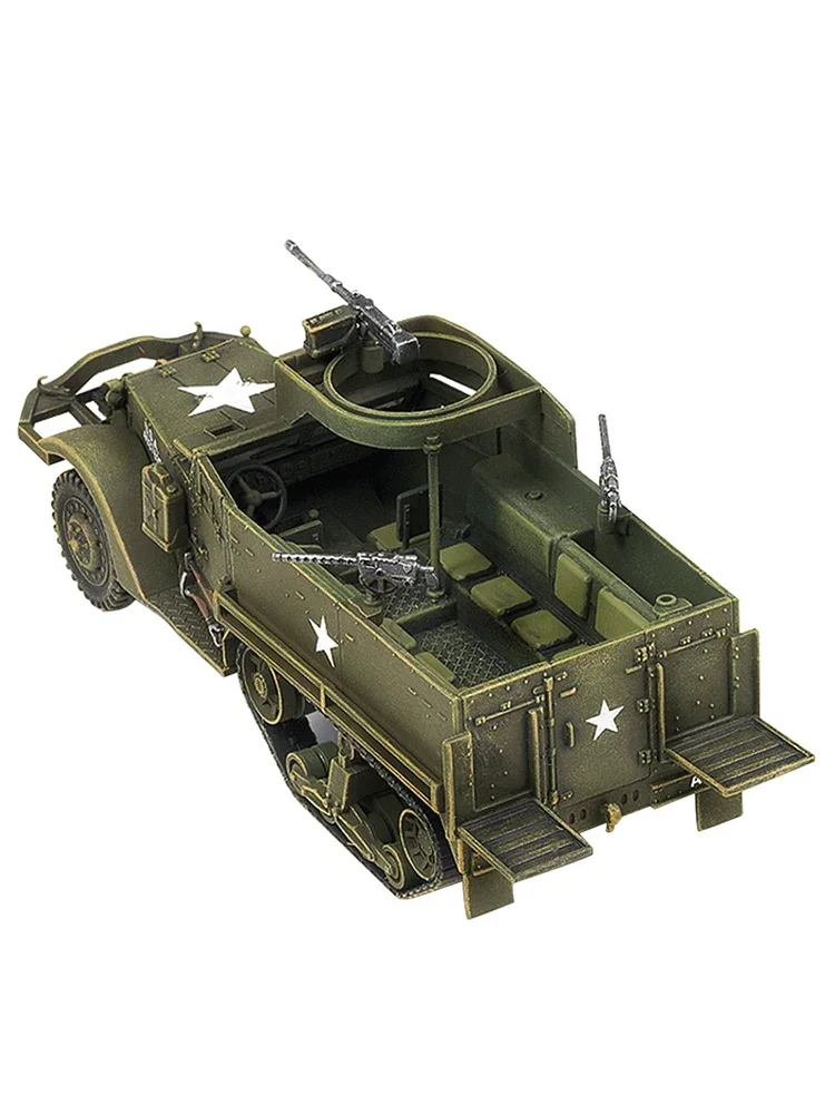 Kit de modelo ensamblado de Academia 13408 American M3 Half Track y vehículo anfibio de 1/4 tonelada, escala 1/72