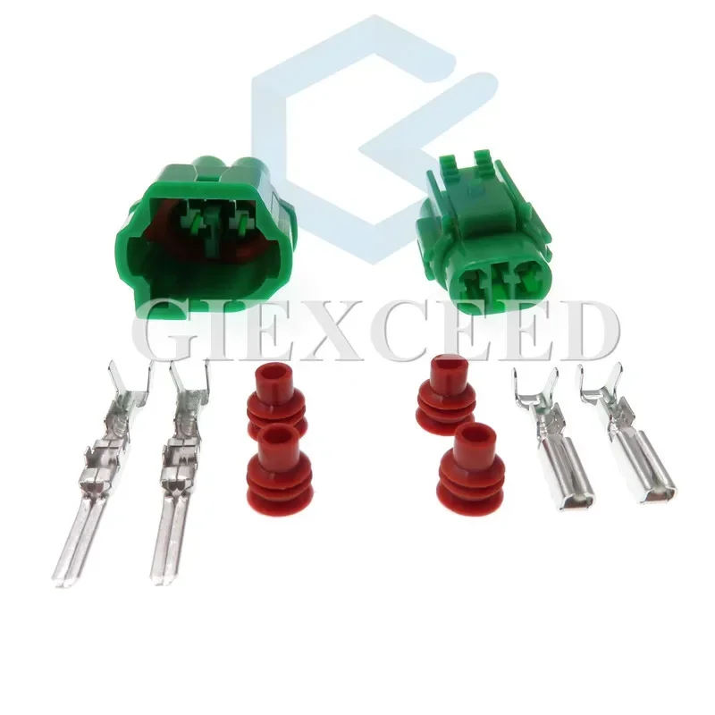 

2 комплекта 2-контактных разъемов AC Assembly 6180-2591 (женский и мужской) для автомобильных задних фонарей и противотуманных фар Toyota BYD