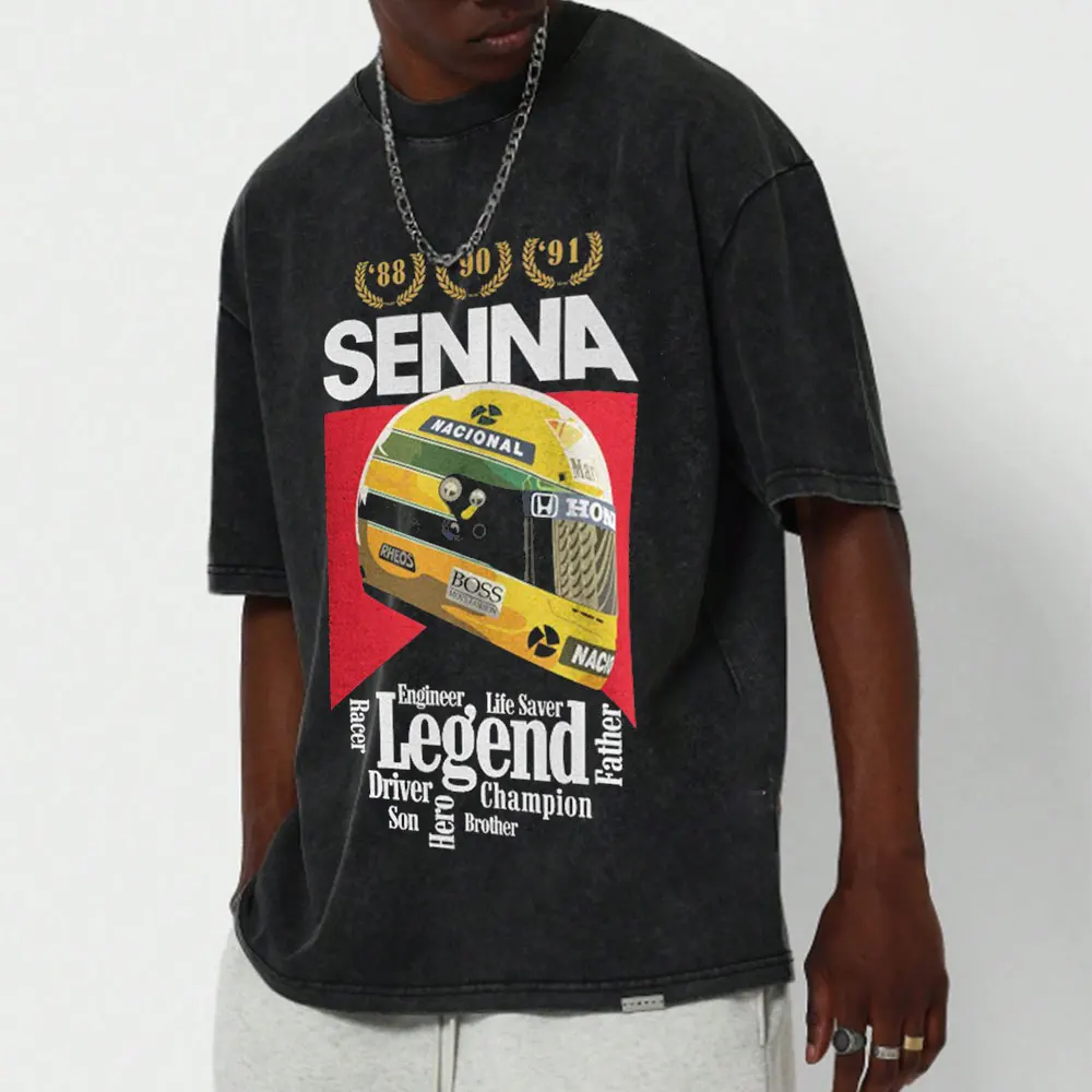 senna-f1-drive-to-survive-helmet-print-graphic-t-shirt-man-vintage-washed-oversized-short-sleeve-tees-fitness-casual-tops-summer