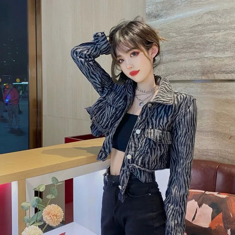 

Женские джинсовые шорты с принтом зебры и принтом тай-дай, весна-осень 202, облегающие шорты для миниатюрных размеров