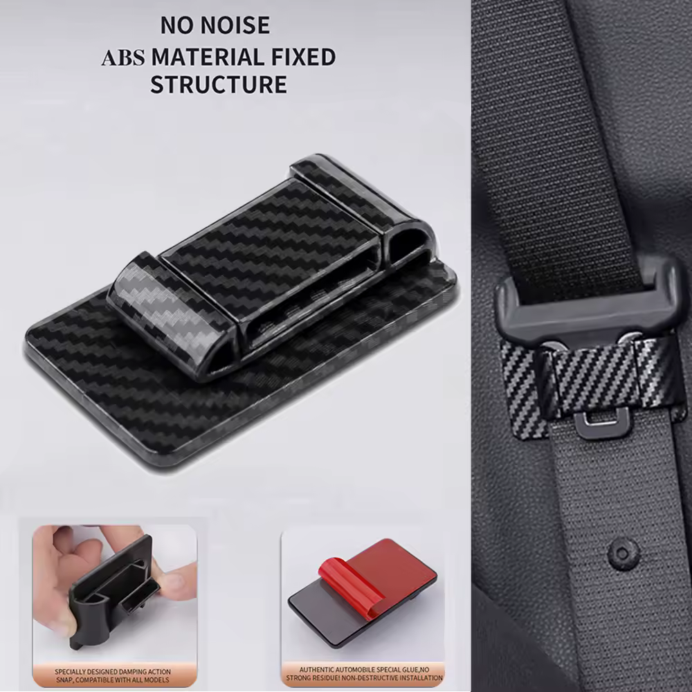 Car Interior Supplies Seat Belt Holder Stabilizer Fastener Style For VW BMW KIA Honda Nissan Hyundai Car Interior Accessories Похожие на AliExpress