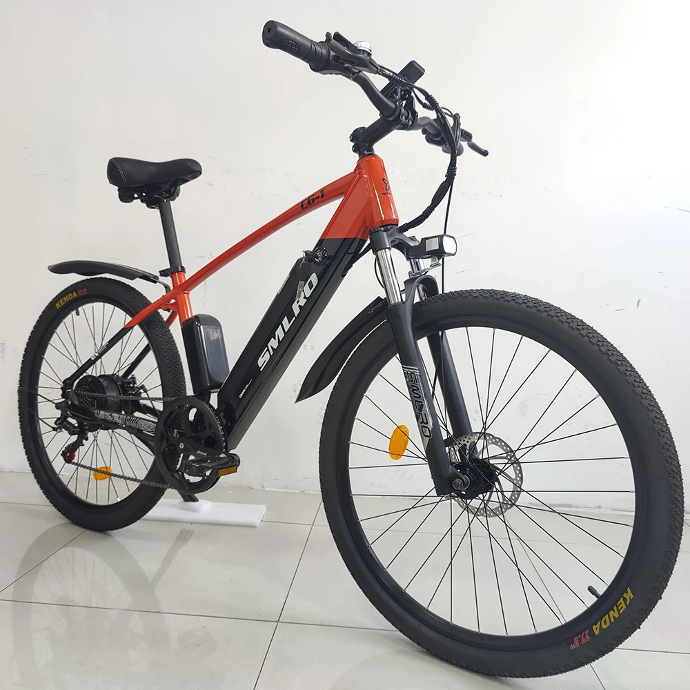 SMLRO C6-1 26inch Electric Bike Riding Ultra Light Lithium Battery City EBike Long Endurance Power-assisted Bicycle