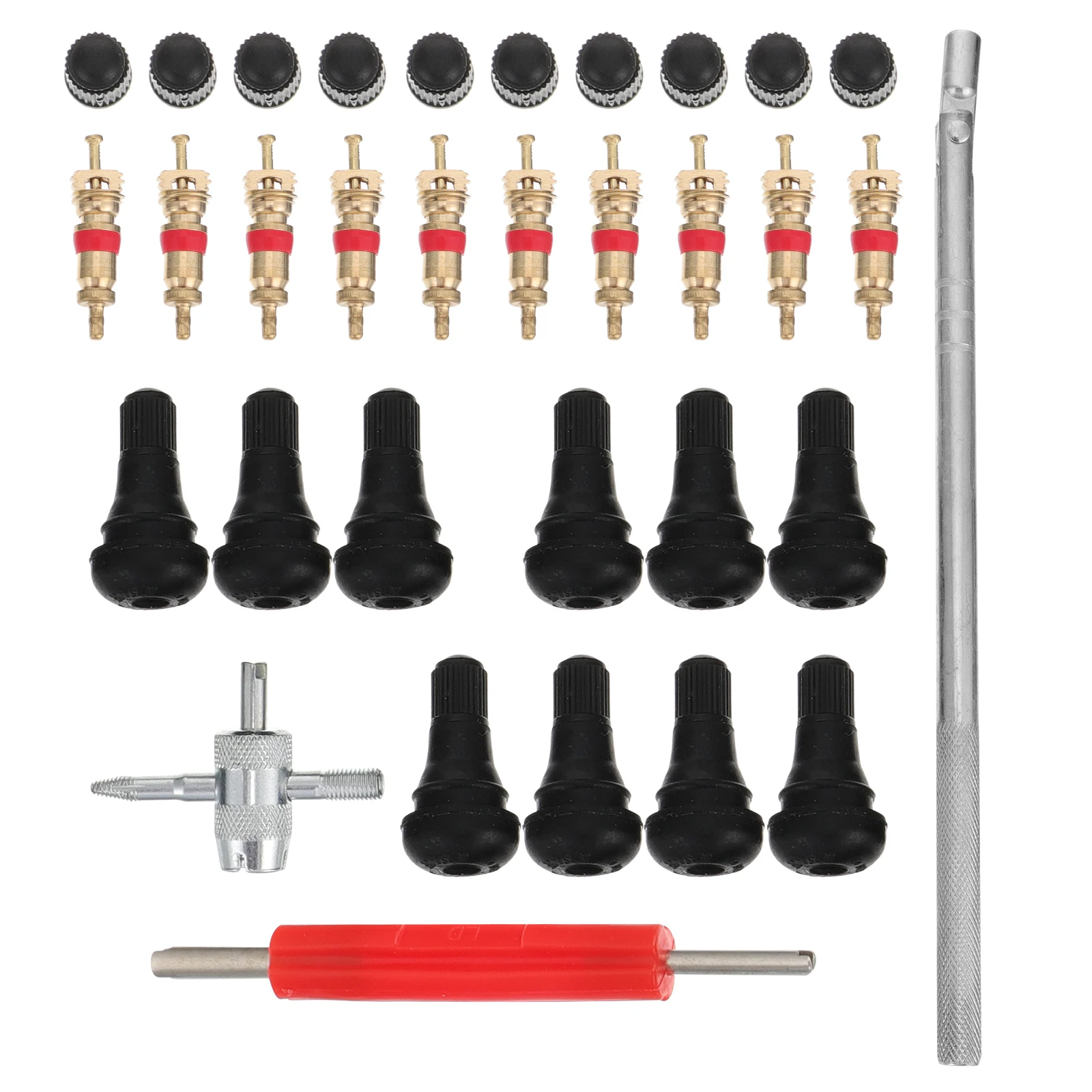 

1 Set Tyre Stem Puller Tools Set Stem Installation Car Accessories Repair Removal Kit For Car Motorcycle Bike Off Road Vehicles