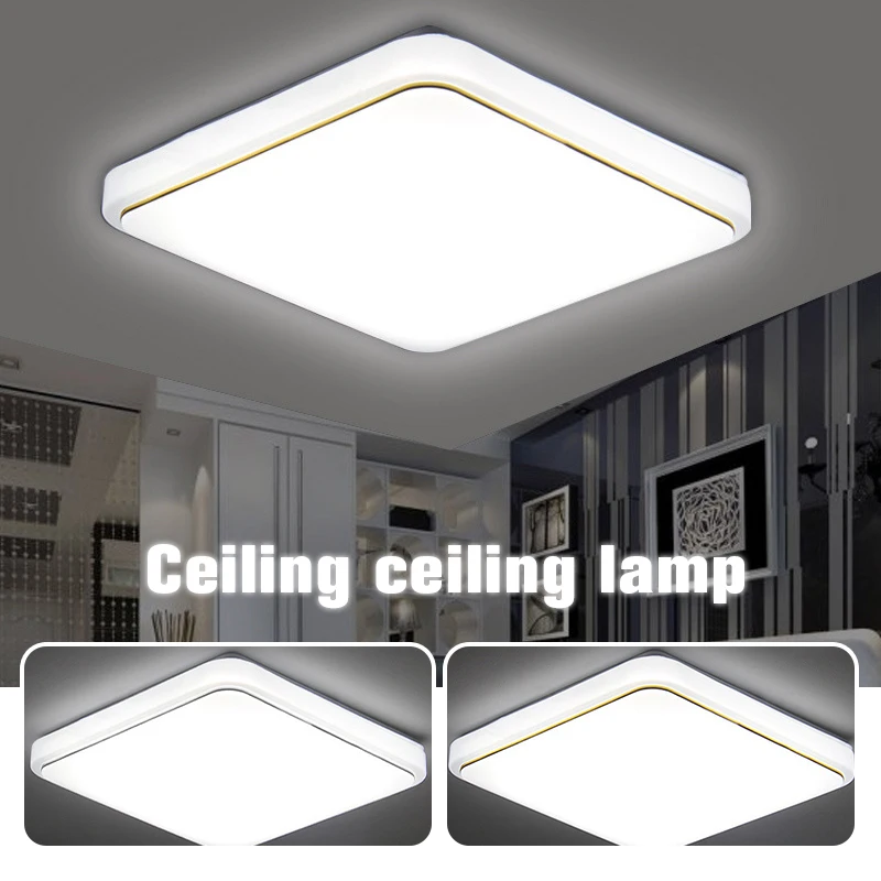 

24W 36W 12W Led Ceiling Light Bright White Flush Mount Round Livingroom Panel Lamp for Home Corridor Balcony Decoration Lighting