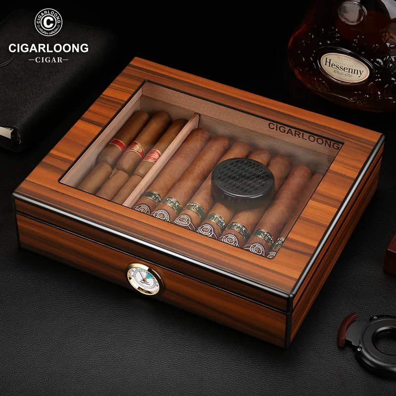 cigarloong-scatola-per-sigari-in-legno-di-cedro-grande-capacita-doppio-scomparto-controllo-umidita-scatola-in-legno-per-sigari-cla21ky11-decorazione-casa-dipinta