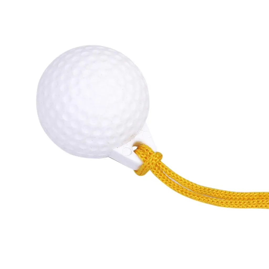 Golf Practice Ball & Rope Lanyard Hit Swing Training Aid Accessory