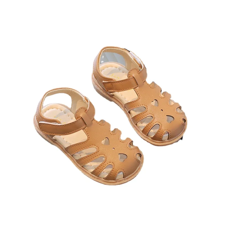 2023 Summer New Kids Beach Sandals Toddler Girls Sandals Soft Bottom Infant Boys Shoes