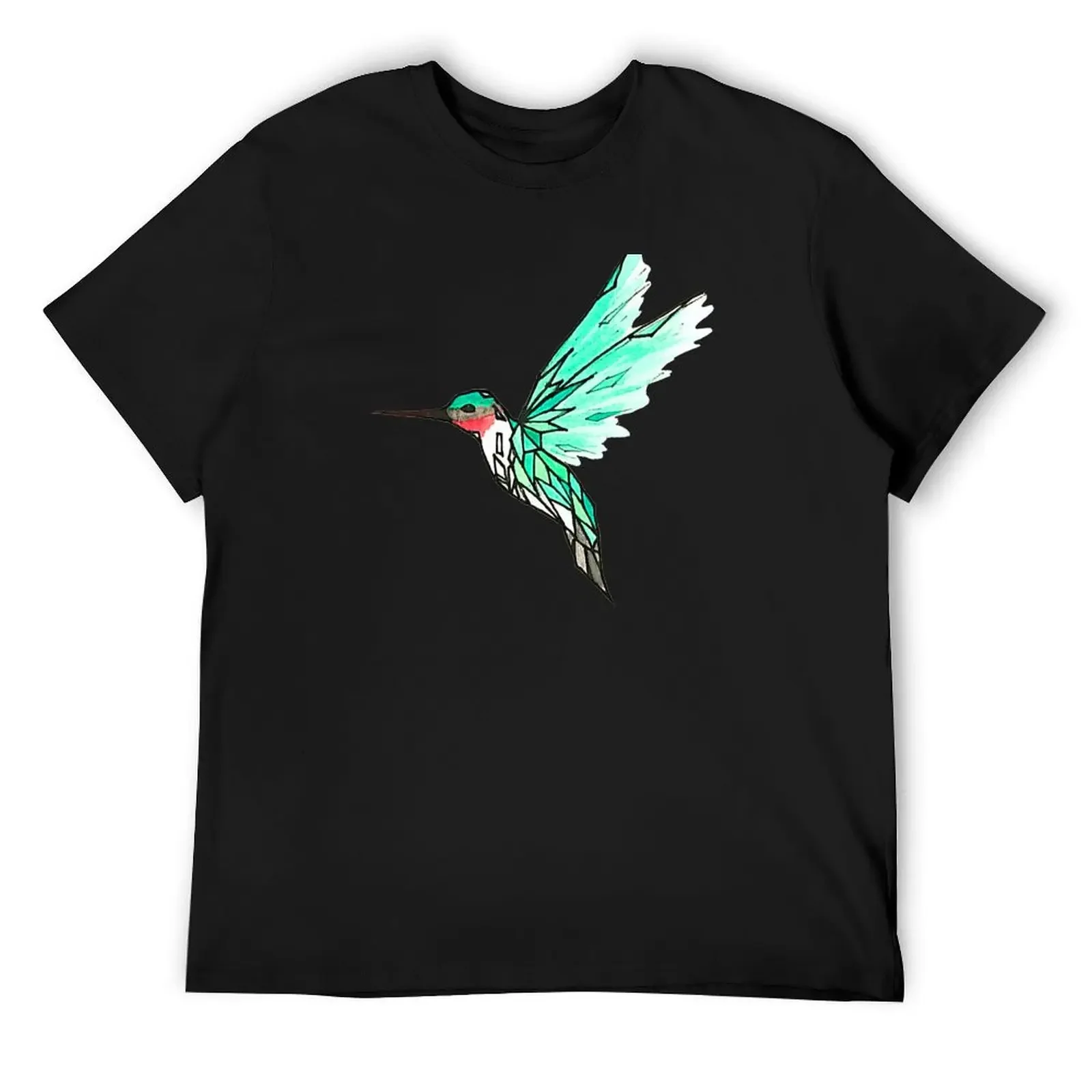 

Glass Bird T-Shirt Short sleeve tee new gifts and t-shirts man clothes heavyweights mens t shirts casual stylish