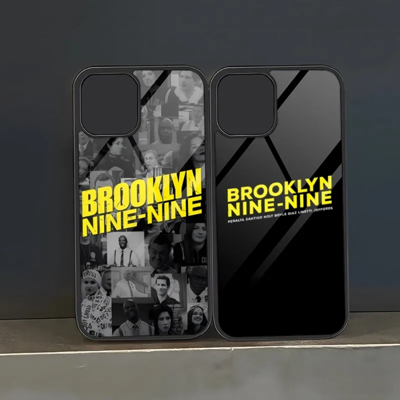 Capa de telefone TPU e PC Brooklyn Nine 99, design de luxo para iPhone 13 Pro Max, 14, 11, 12 Mini, 6, 8, 7 Plus, X, Xs, XR