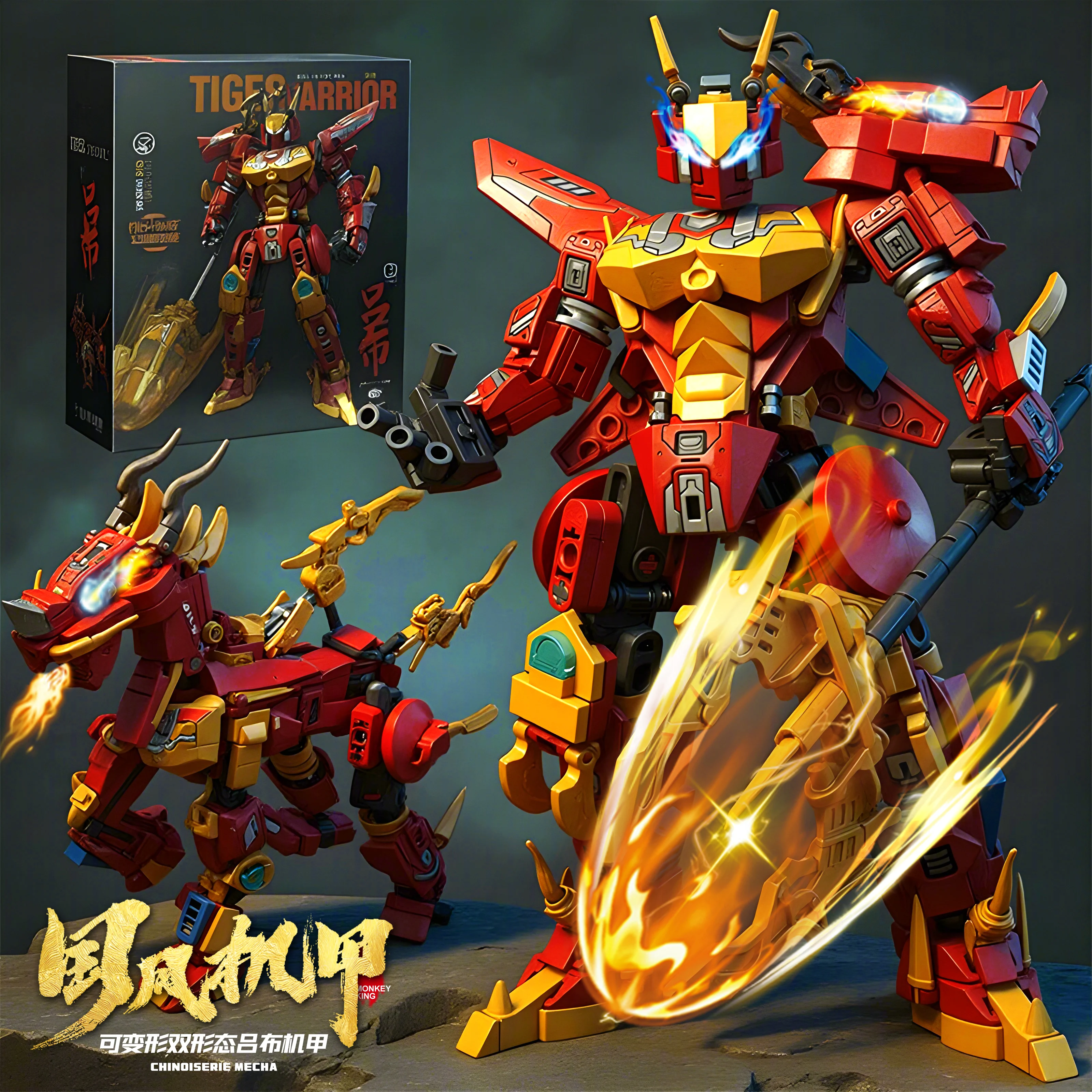 キリンビルディングブロック メカビルディングブロック 変形可 - Model Kit Mecha のレビューと価格