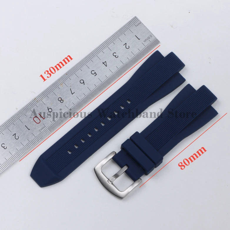 13X29mm Soft Silicone Watchband for Michaol Kors MK8184 MK8729 MK9020 MK8152 MK9020 Watch Accessories Men\'s Watch Strap