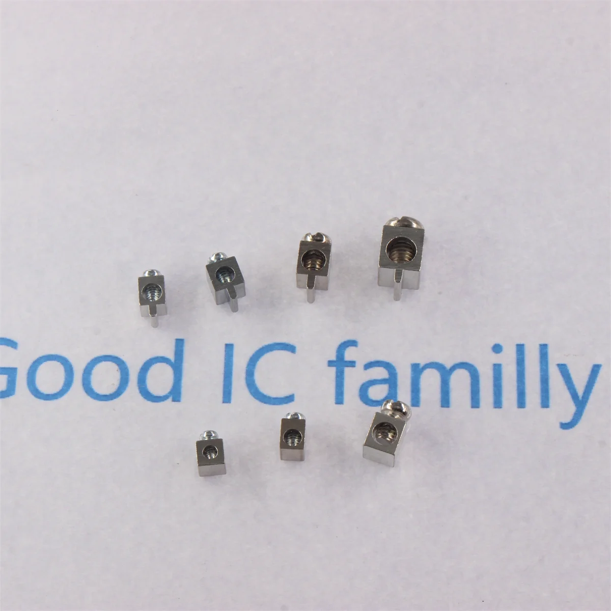 PCB Terminal Block Double Feet Square Copper Terminal High Current 30A Solder Board Drive Power Wire Terminal Connector