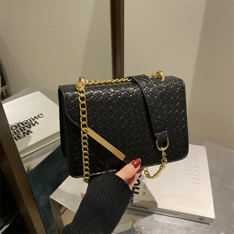 

Сумка на плечо с ремешком-цепочкой, модный квадратный кошелек для женщин, универсальная сумка через плечо, минималистичная сумка-тоут «день-ночь», шикарная сумка с верхней ручкой