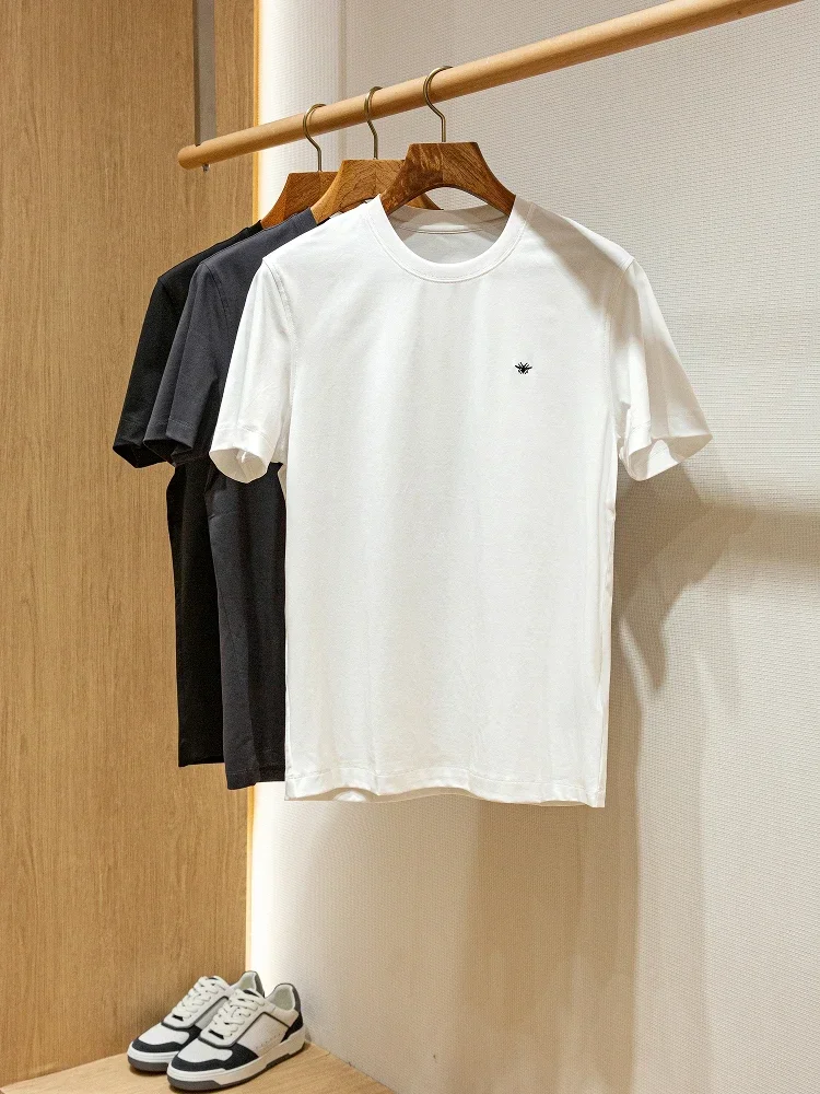 

Little Bee Embroidered 80 Sippi Horse Cotton Summer Crew Neck Short Sleeve T-Shirt