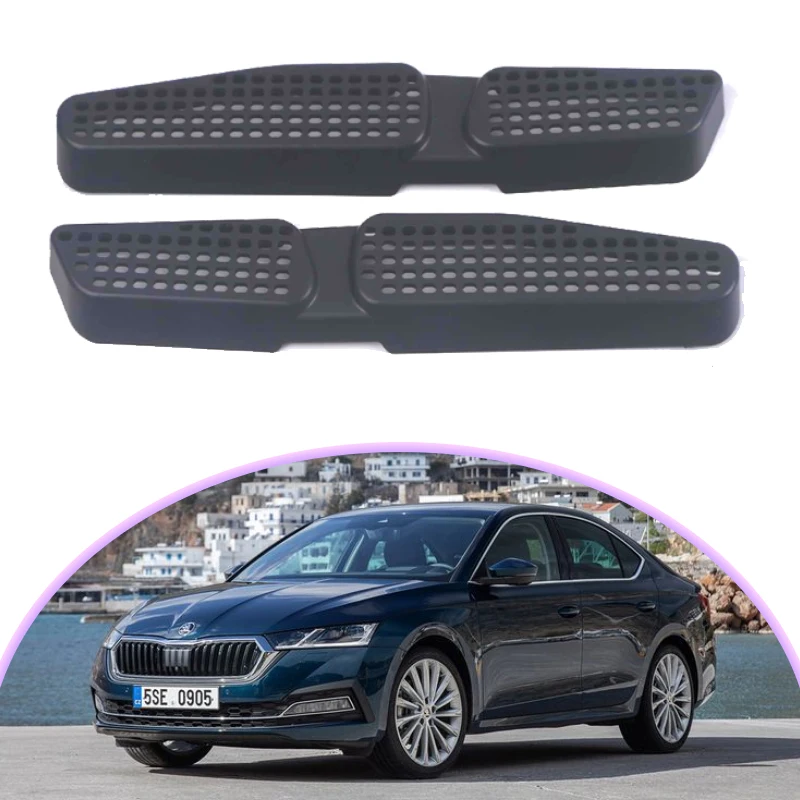 Car Air Vent Cover for Skoda Octavia 4 MK4 NX 2023 Accessories 2020 2021 2022 Rear Seat Conditioner Exhaust Duct Outlet Interior