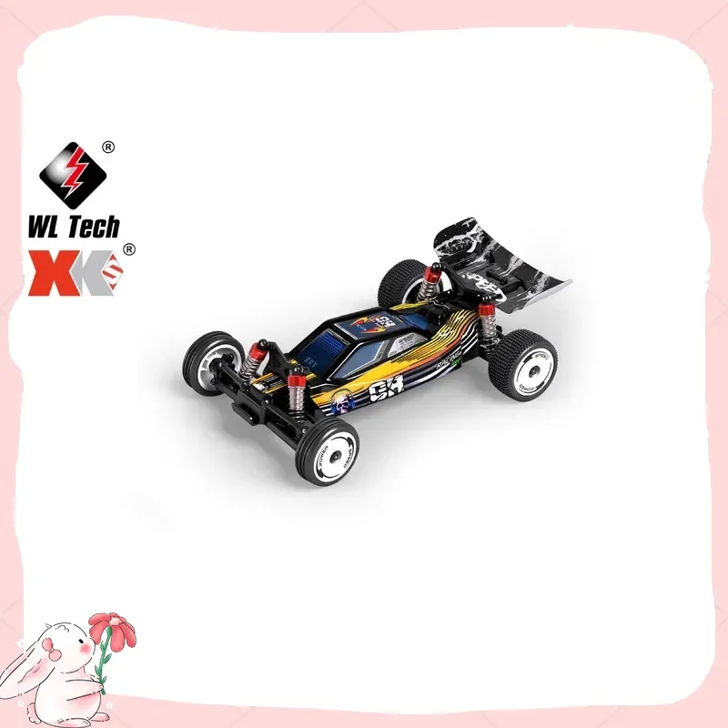 Wltoys 244016 Hochgeschwindigkeits-RC-Auto im Maßstab 1:24, elektrisches ferngesteuertes, wettbewerbsfähiges Spielzeugmodell für Kinder und Erwachsene, Weihnachtsgeschenk
