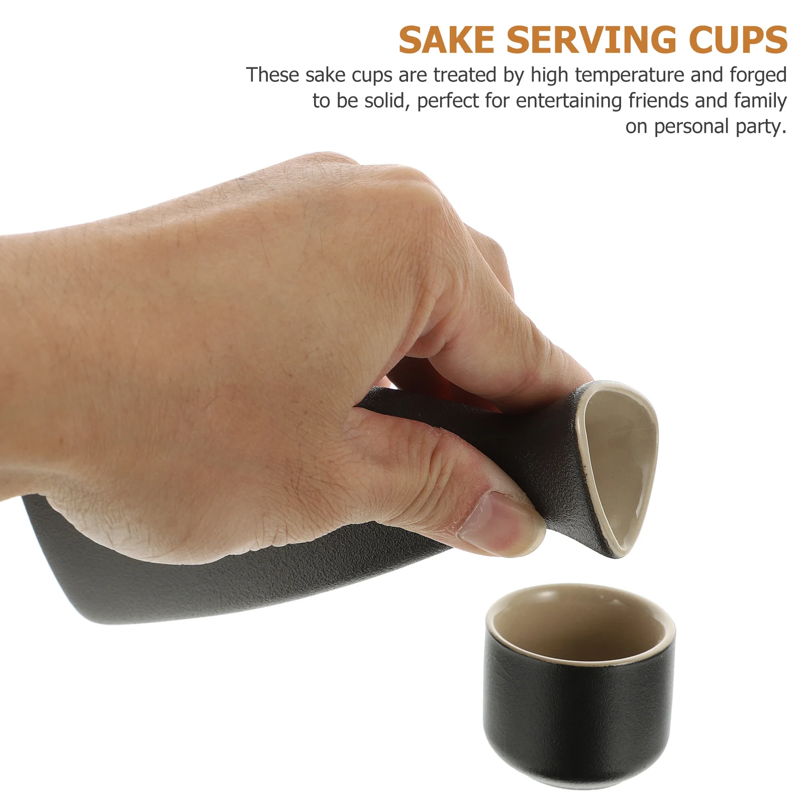 

Набор керамических чашек для саке в японском стиле, премиум-класса, термостойкий, для чая, домашнего бара, вечеринок, подарок