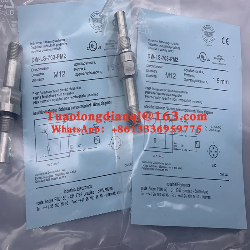 new original inductive proximity sensor DW-LS-703-PM2 DW-LS-701-PM2 DW-LS-702-PM2 DW-LS-703-P12G in stock