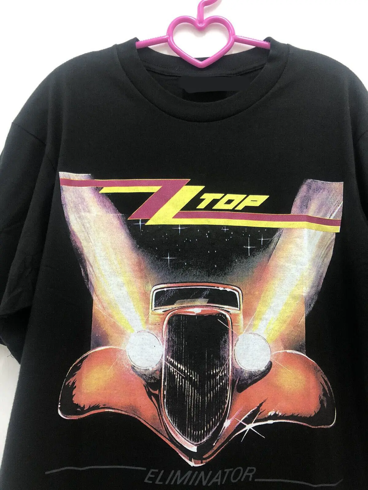 

Rare ZZ TOP Eliminator Promo Album Tour, remake shirt, gift for fan TE7899