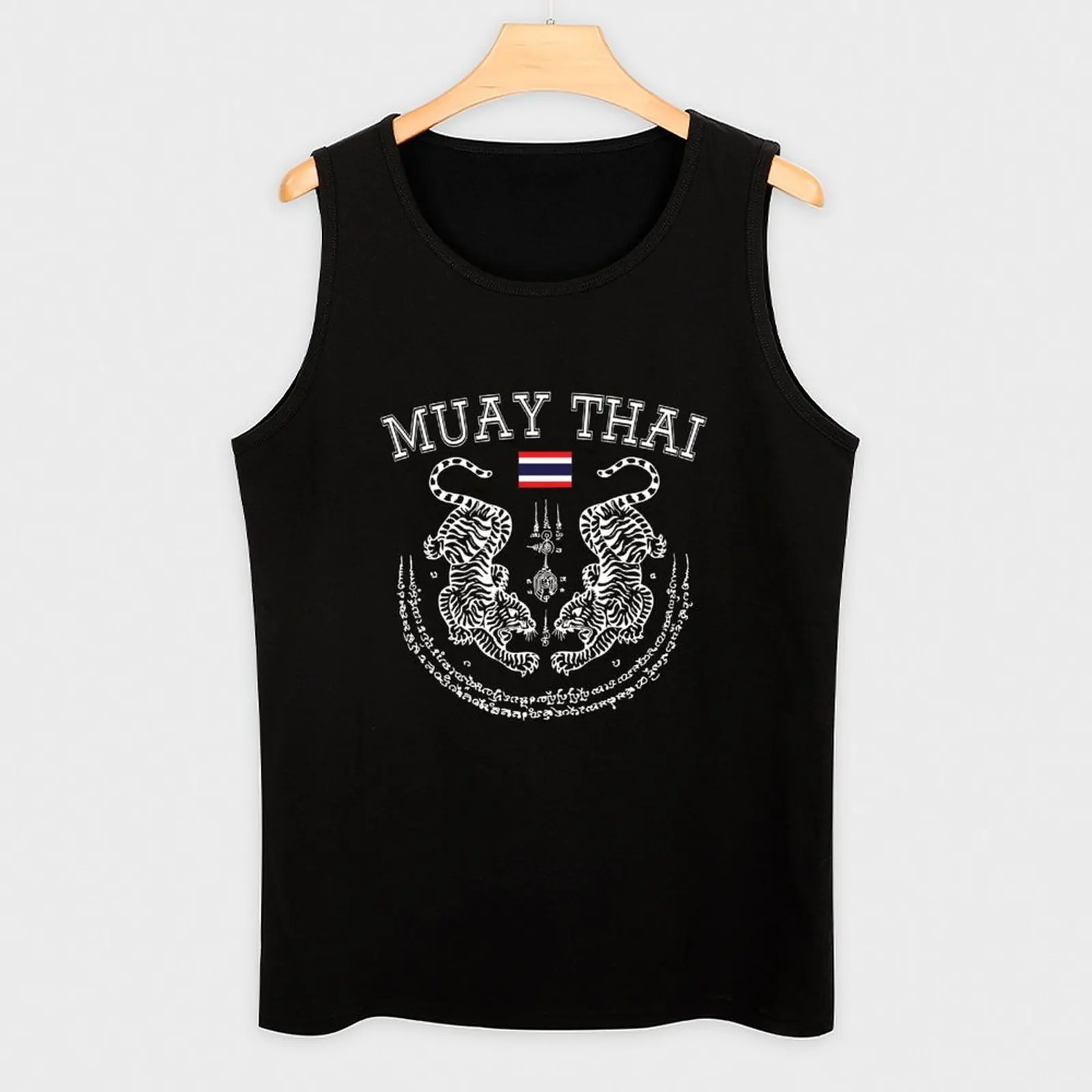 Muay Thai Men Kickboxing Men Women Kid - Toi Muay Thailand Tank Top Men\'s gym t-shirts Men\'s summer t-shirt vest for men