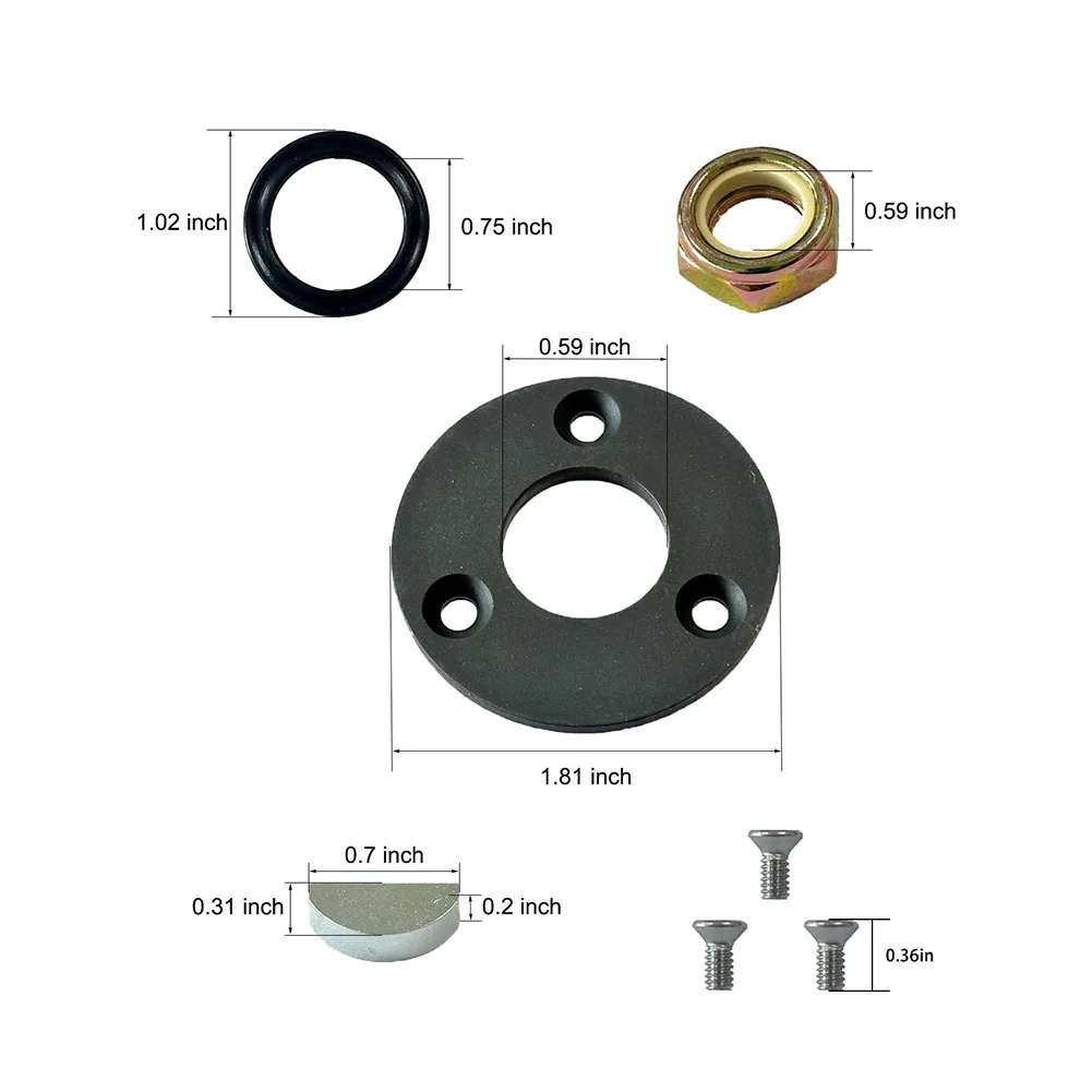 1set Hydraulic Helm Seal Service Kit Helm Seal Kit Compatible For Seastar For HP6032 Repair Tool Accessories ﻿
