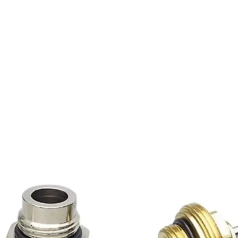 2pcs M30x1.5 Thermostatic Valve Core For Underfloor Heating Manifold, Brass Automatic Spring Insert With G1/2 Thread