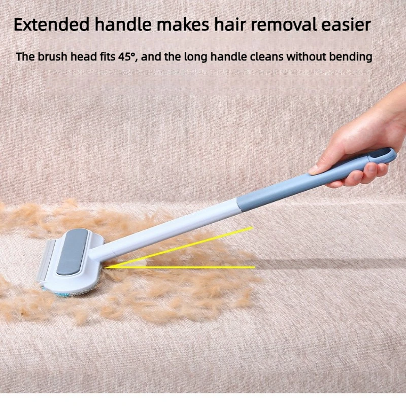 Hot-Selling Cat Hair Cleaner Hair Removal Brush Scraper Sticky Hair Pet Cat Dog Hair Sofa Bed Carpet Hair Absorption Tool