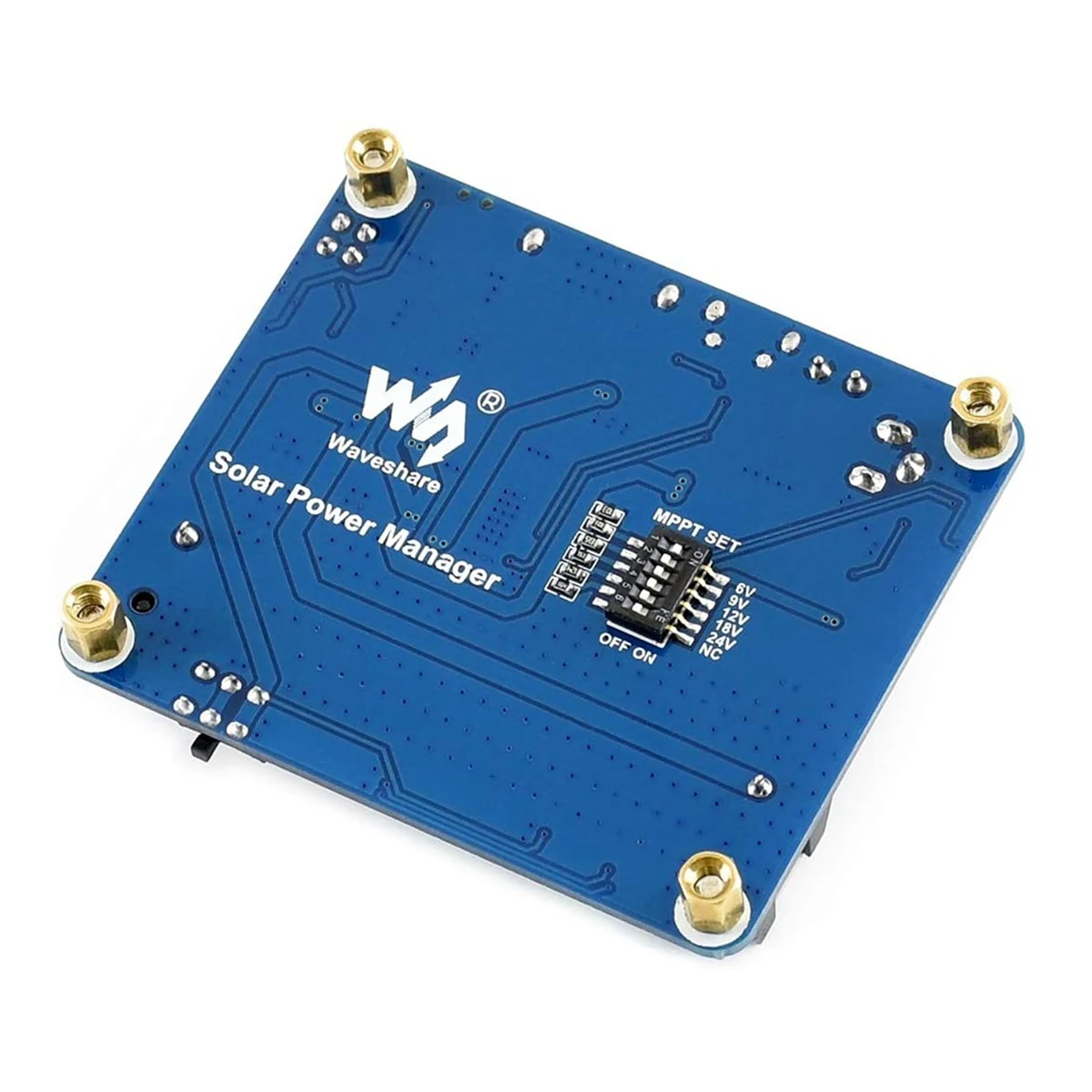 Waveshare Zonne-Energiebeheermodule Voor 6V-24V Zonnepaneel, Ondersteunt Mppt Functie, Usb-Verbinding Batterij Opladen