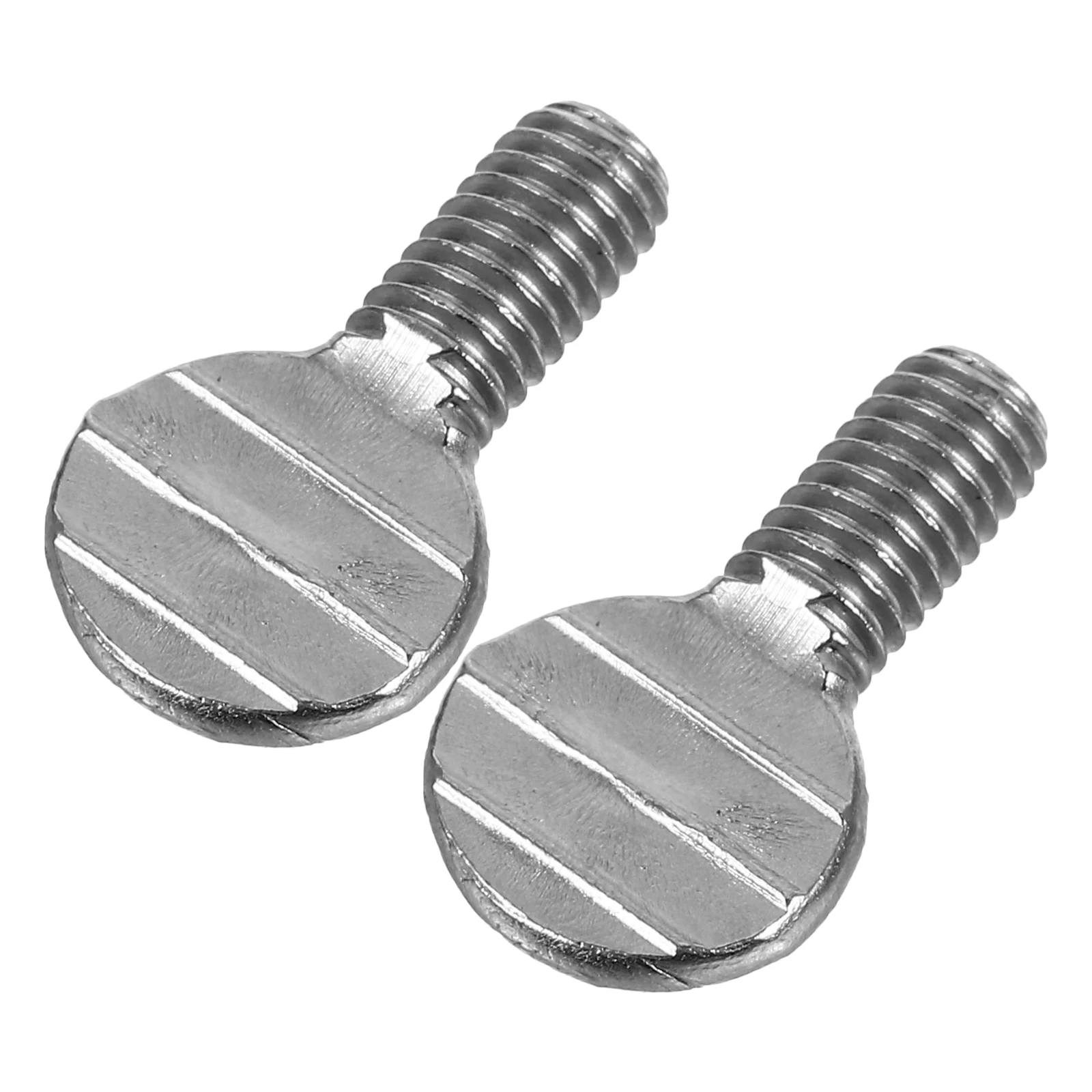 

Stainless Steel Thumb Screws BBQ Tools for Electric Oven Turkey Forks Secure Design Portable Knurled Screws