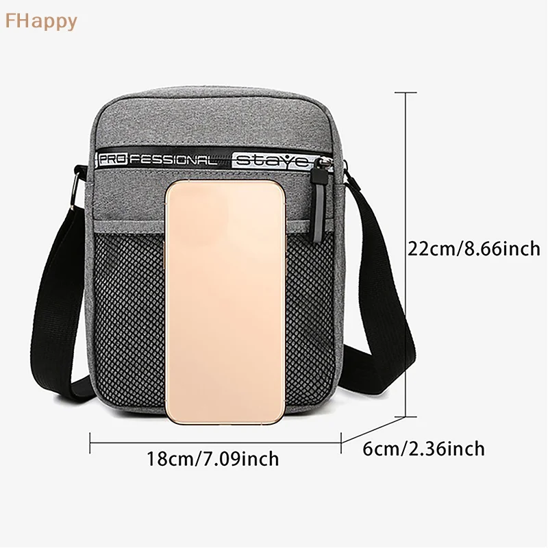 Men\'s Waterproof Crossbody Shoulder Bag Fashion Casual Handbags For Work Business Satchel Purse Handbag