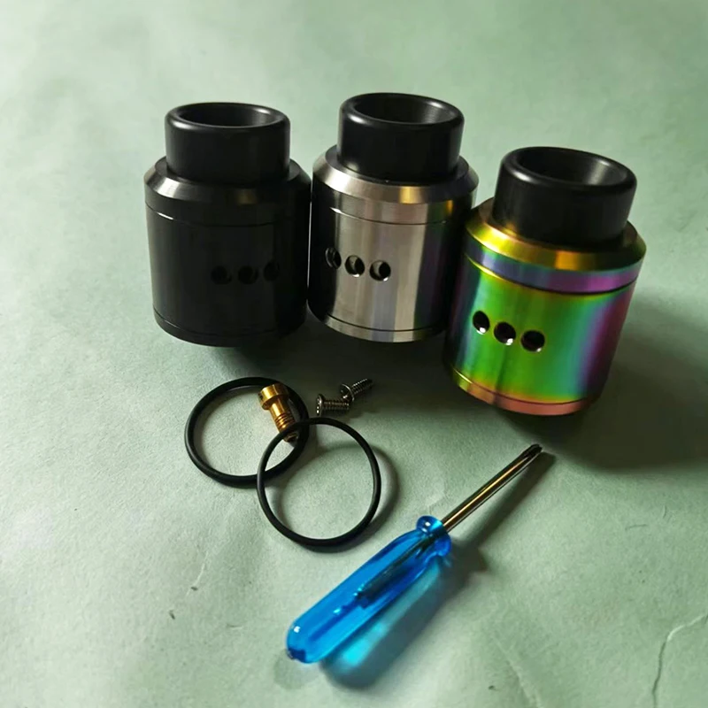528 Custom Goon G NO LOGO RDA 24mm Tank Replacement 316ss Single Coil /Dual Coils VS Goon v1.5 Monarchy P22 accessories