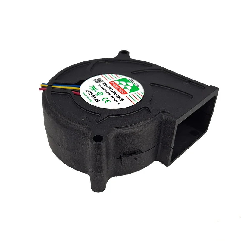 MBT7524YB-W30 czteroprzewodowy wentylator bębnowy PWM f magic wyjściowy Yongli 24V 0,24a 7530 — zdjęcie produktu 5