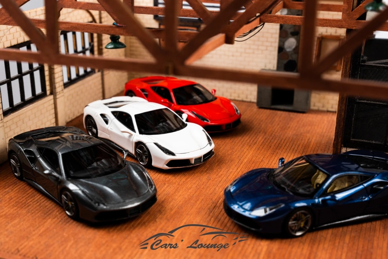 

CL Car Lounge 1: 64 488GTB Resin car Model Limited Edition Collection Gift